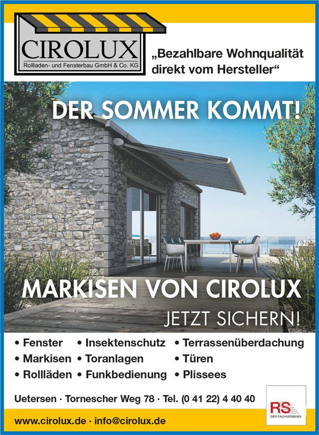 Anzeige CIROLUX